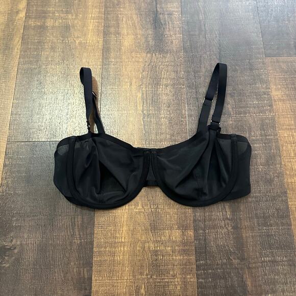 CUUP The Scoop Micro Bra in Black Size 38D - Picture 3 of 8